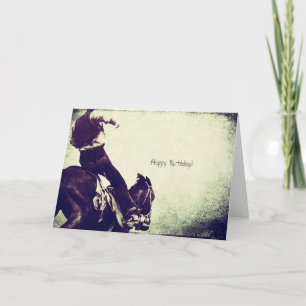Buckaroo, Geburtstag Karte