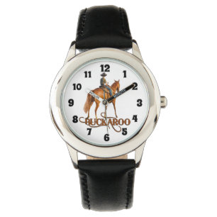 Buckaroo Little Cowboy Western Theme for Boys Armbanduhr