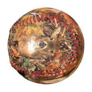 Buckel in Herbstjäger Camouflage Weißer Schwanz Baseball