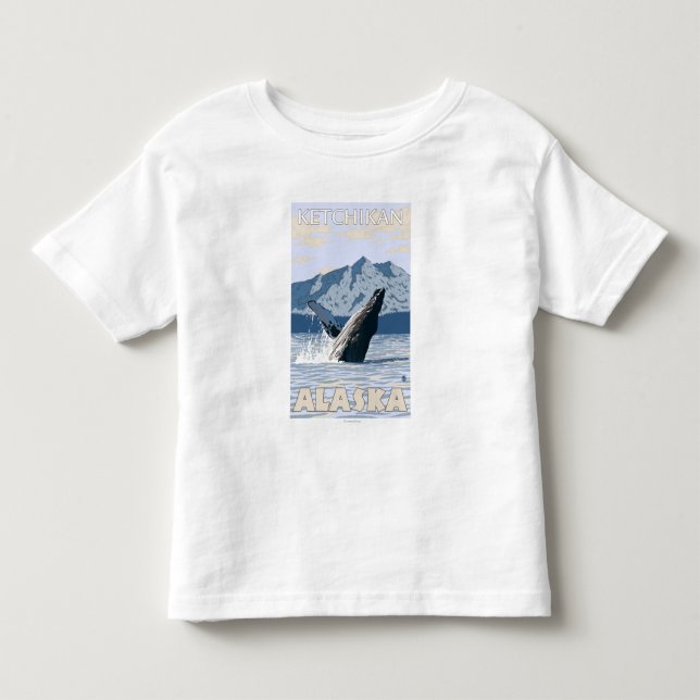 Buckel-Wal - Ketchikan, Alaska Kleinkind T-shirt (Vorderseite)