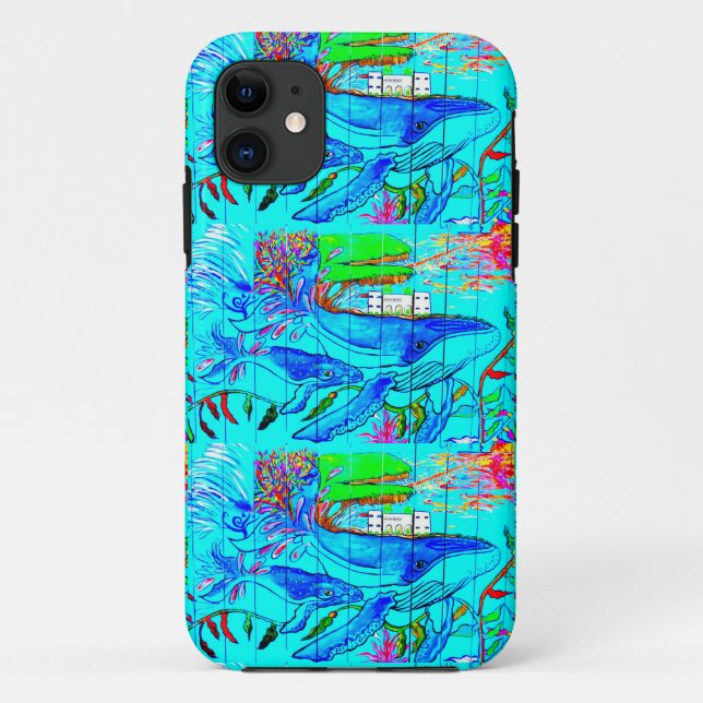 Buckelwal Case-Mate iPhone Hülle (Rückseite)