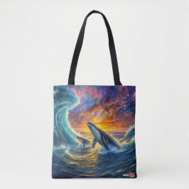 Buckelwale im Raumdesign von Rich AMeN Gill Tasche