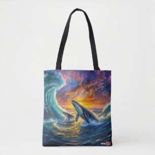 Buckelwale im Raumdesign von Rich AMeN Gill Tasche