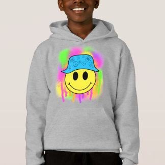 Bucket Hat Smiley Hoodie