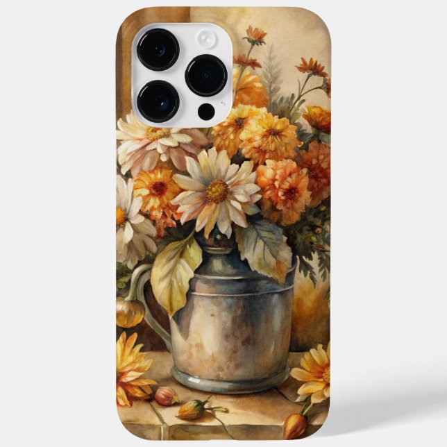 Bucket with Fall Floral   Case-Mate iPhone 14 Pro Max Hülle (Rückseite)