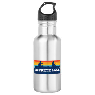 Buckeye Lake Ohio Canoe Edelstahlflasche