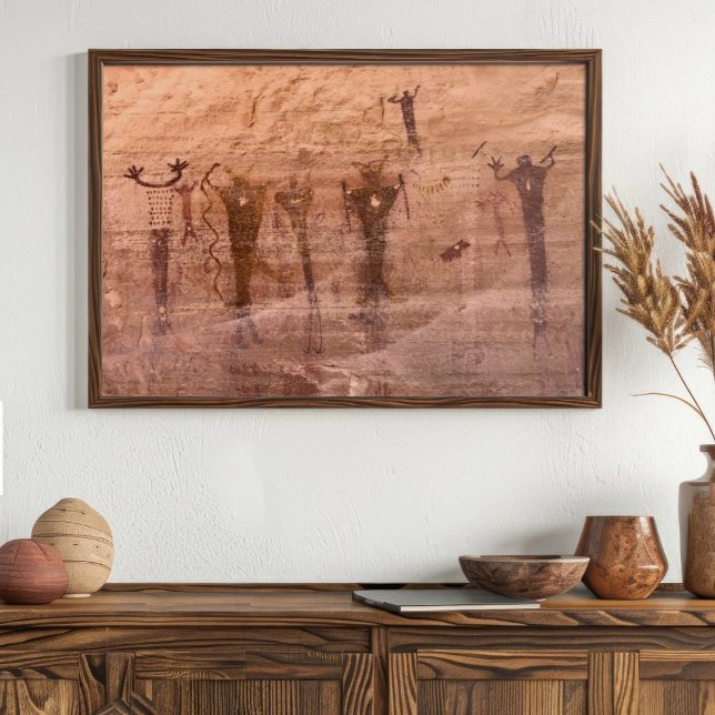 Buckhorn Wash Utah Pictographes Poster (Von Creator hochgeladen)