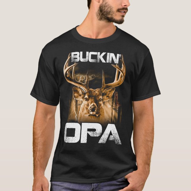 Buckin' OPA Hunter T - Shirt (Vorderseite)