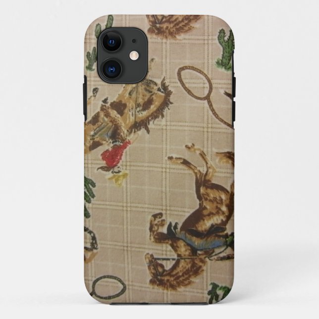 Bucking Bronco Case-Mate iPhone Hülle (Rückseite)