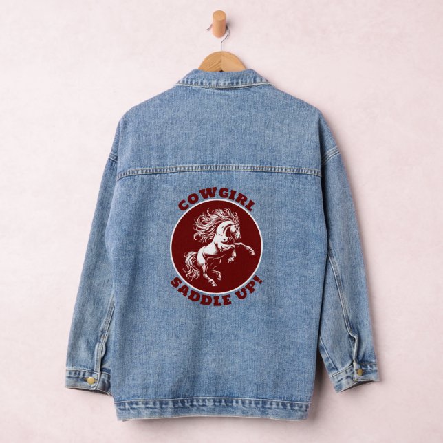 Bucking Bronco Cowgirl Jeansjacke (Hangar)