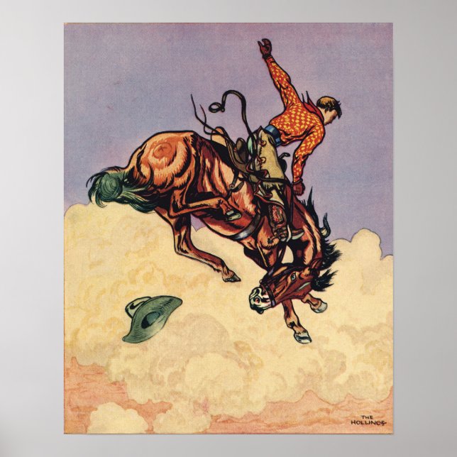 Bucking Bronco Poster (Vorne)