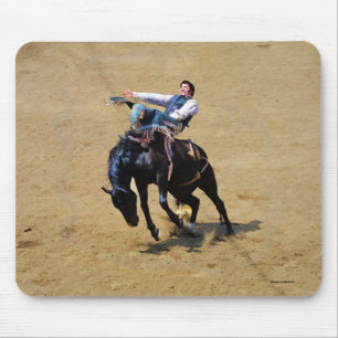 Bucking Bronco und Rodeo Cowboy #Gift Mousepad