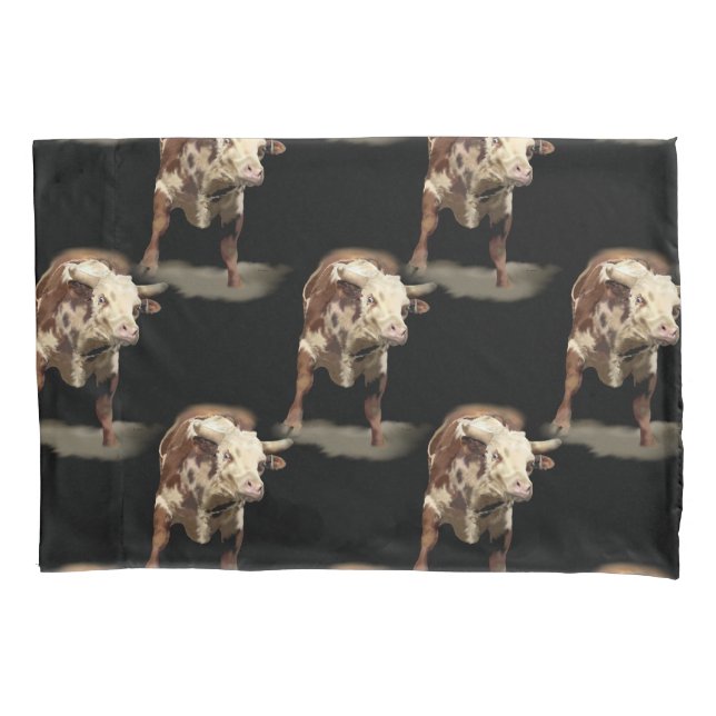 Bucking Bull Kissenbezug (Vorderseite)