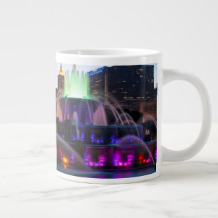Buckingham-Brunnen am Abend Jumbo-Tasse