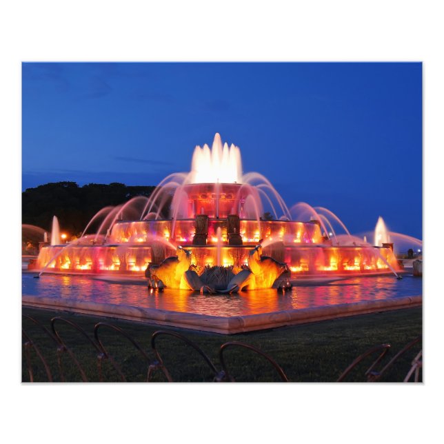 Buckingham Fountain Fotodruck (Vorne)