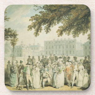 Buckingham Haus, St James Park, 1790 Getränkeuntersetzer