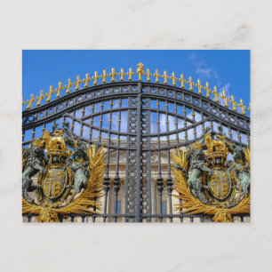 Buckingham Palace Gates, Londres Carte postale bri