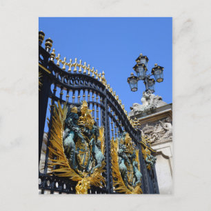 Buckingham Palace Gates, Londres Carte postale bri