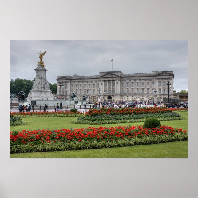 Buckingham Palace in London - England Poster (Vorne)