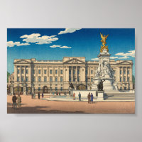 Buckingham Palace Japanischer Holzschnitt