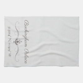 Buckingham Palace Latitude und Longitude Geschirrtuch