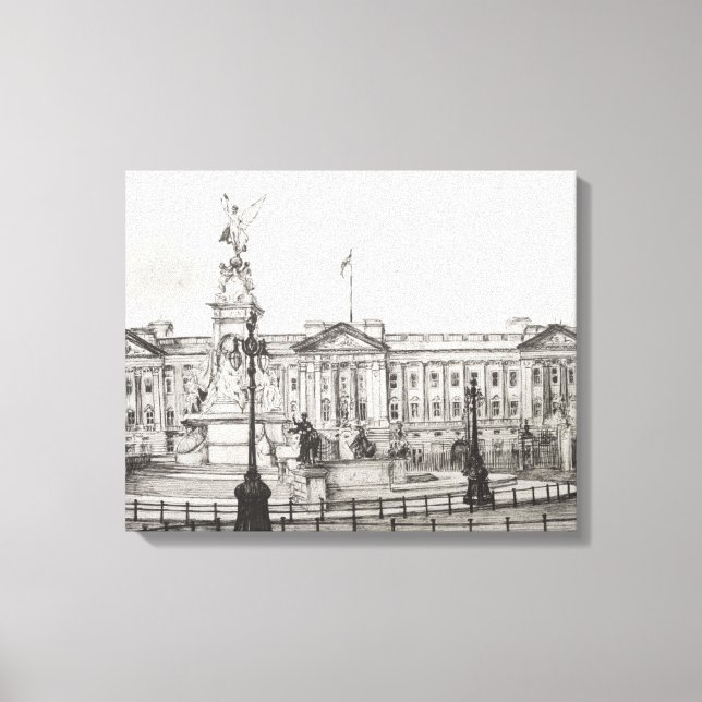 Buckingham Palace London.2006 Leinwanddruck (Vorderseite)