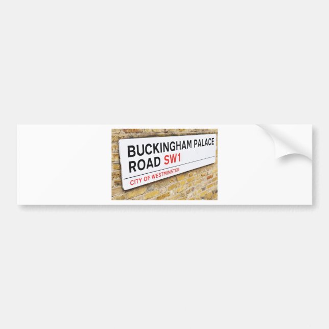 Buckingham Palace, London - Autoaufkleber (Vorne)