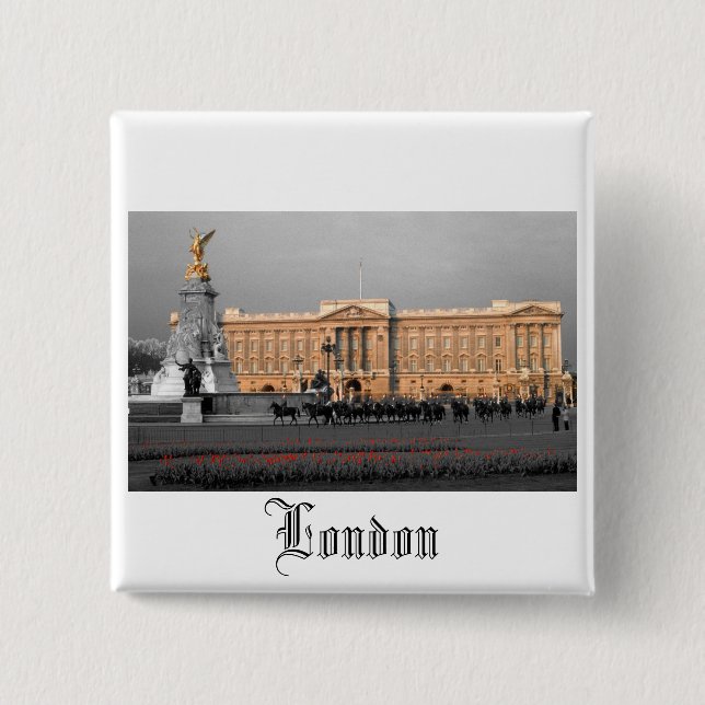 Buckingham Palace London Button (Vorderseite)