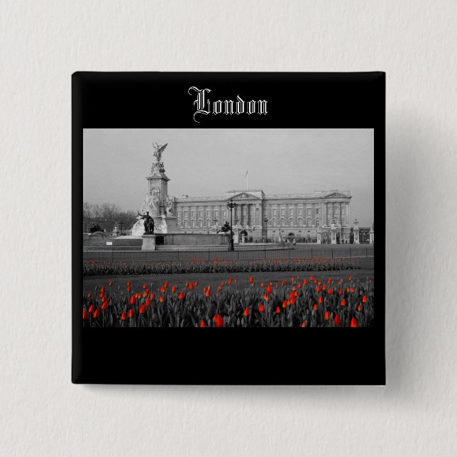 Buckingham Palace London Button (Vorderseite)