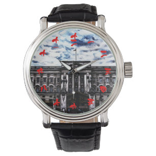 Buckingham Palace London, England, chinesische Zah Armbanduhr