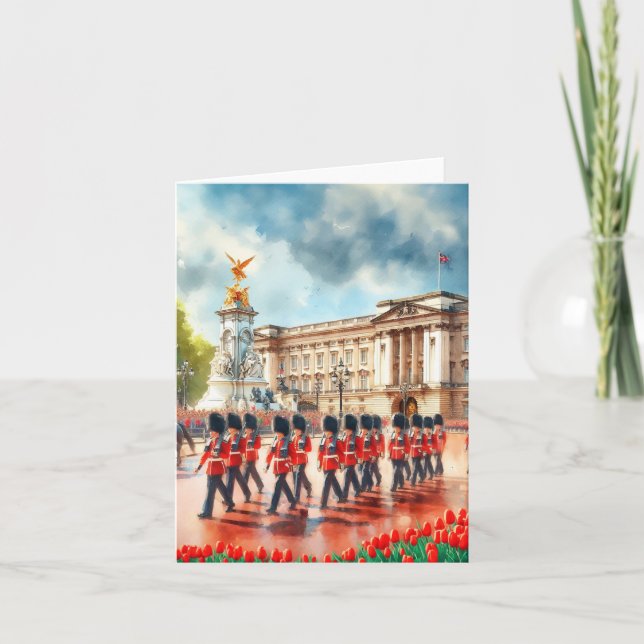 Buckingham Palace London England Karte (Vorderseite)