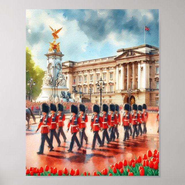 Buckingham Palace London Poster (Vorne)