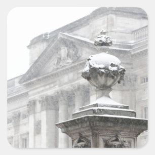 Buckingham Palace London Quadratischer Aufkleber