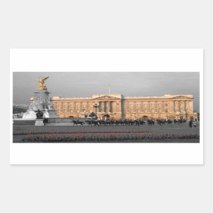 Buckingham Palace London Rechteckiger Aufkleber