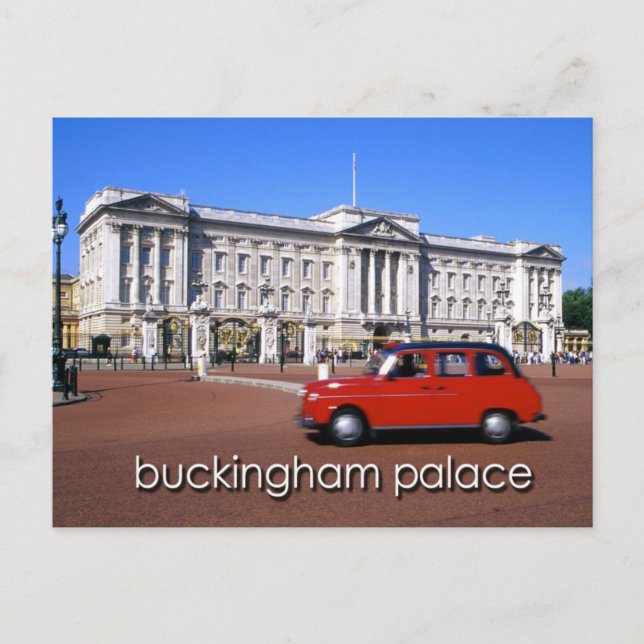 buckingham palace londres carte postale 15 (Devant)