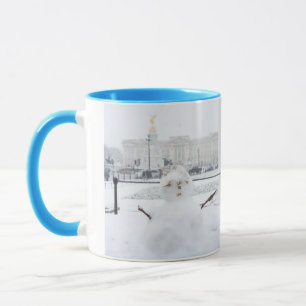 Buckingham Palace Snowman London Tasse
