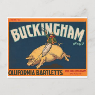 Buckingham Postkarte