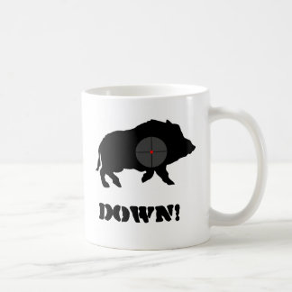 Bucknuts schwarze Schwein-unten Tasse