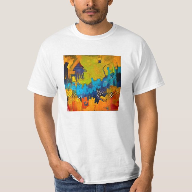 Bucks Landkreis Landschaft T-Shirt (Vorderseite)