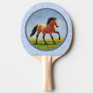 Buckskin Horning Light Blue Tischtennis Schläger