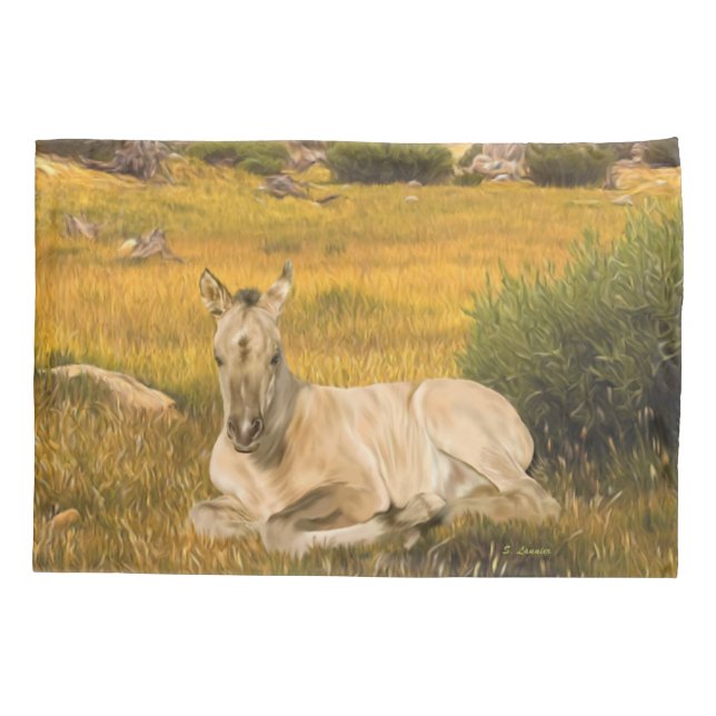 Buckskin Kissenbezug (Rückseite)