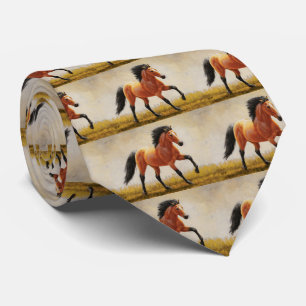 Buckskin Running Horse Krawatte