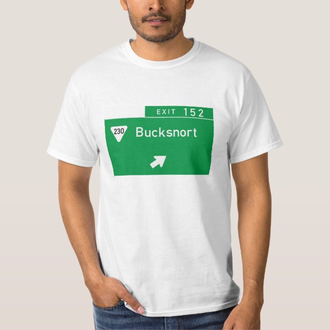 Bucksnort, T-shirt de TN (Devant)