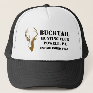 Bucktail Jagd-Verein-Hut \ gedruckt Truckerkappe
