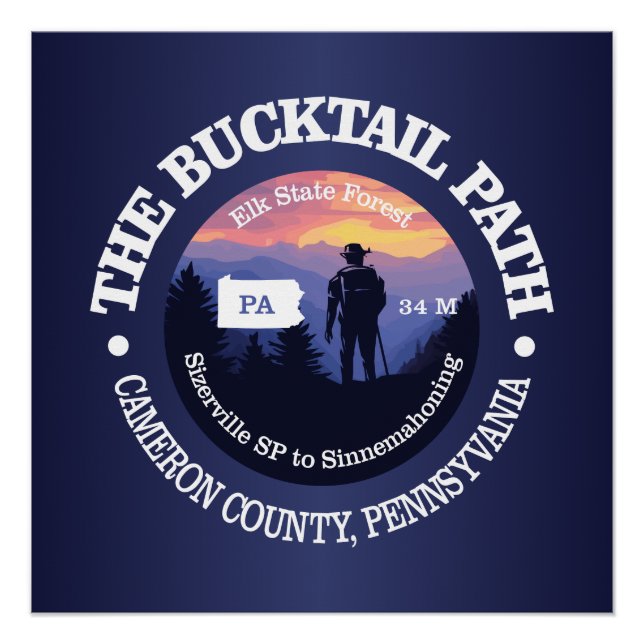 Bucktail Path (rd2) Poster (Vorderseite)