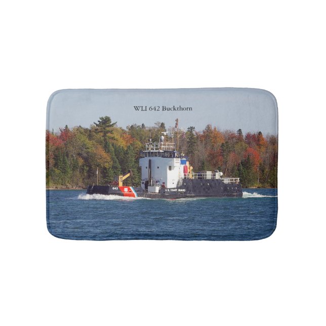 Buckthorn bathmat badematte (Vorderseite)