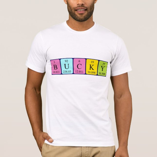 Bucky Periodenname Shirt (Vorderseite)
