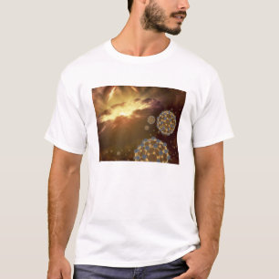 Buckyballs, das in interstellaren Raum schwimmt T-Shirt