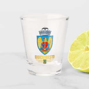 Bucuresti (Bukarest) COA Schnapsglas