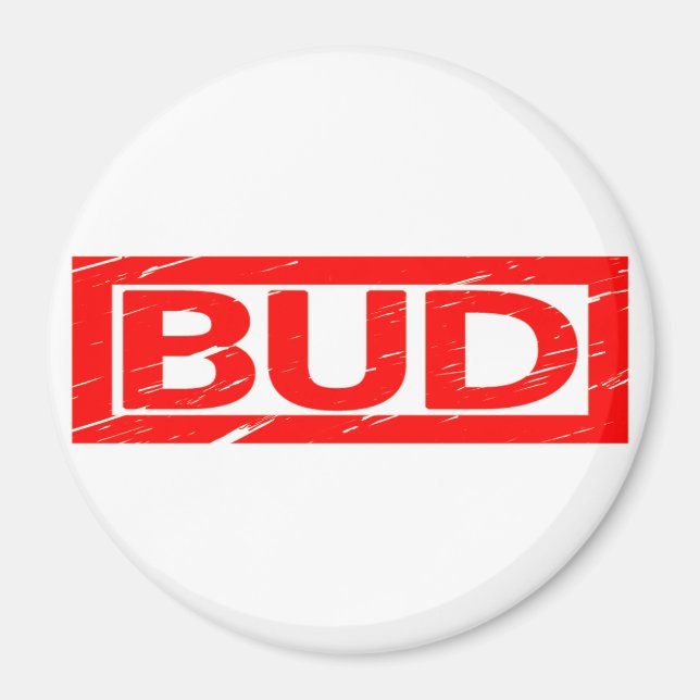 Bud-Briefmarke Magnet (Vorne)